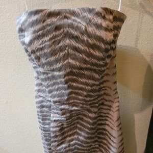 Guess women's strapless dress